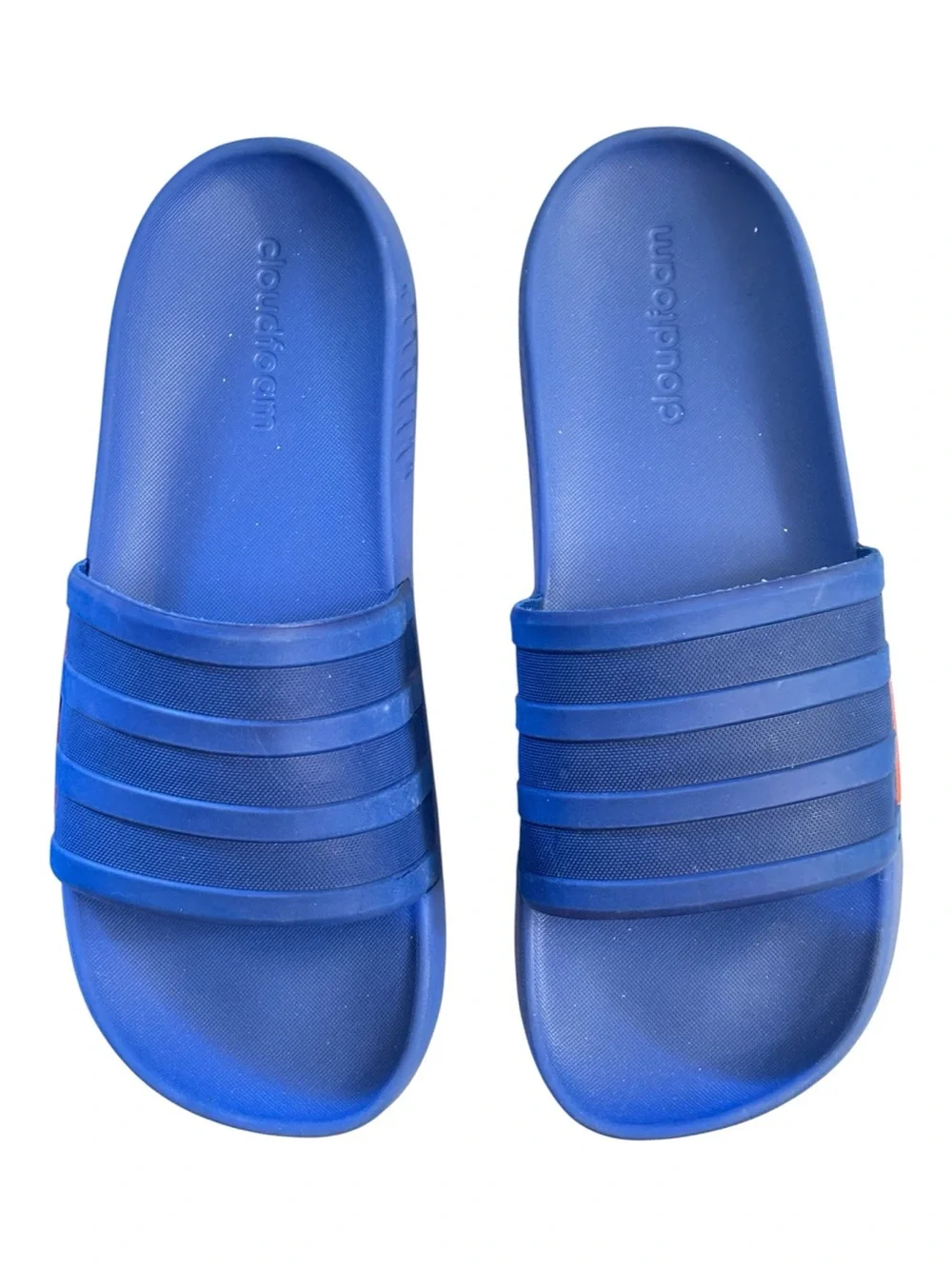 adidas Racer TR  Royal Blue Slide Sandals-Size 10- like new